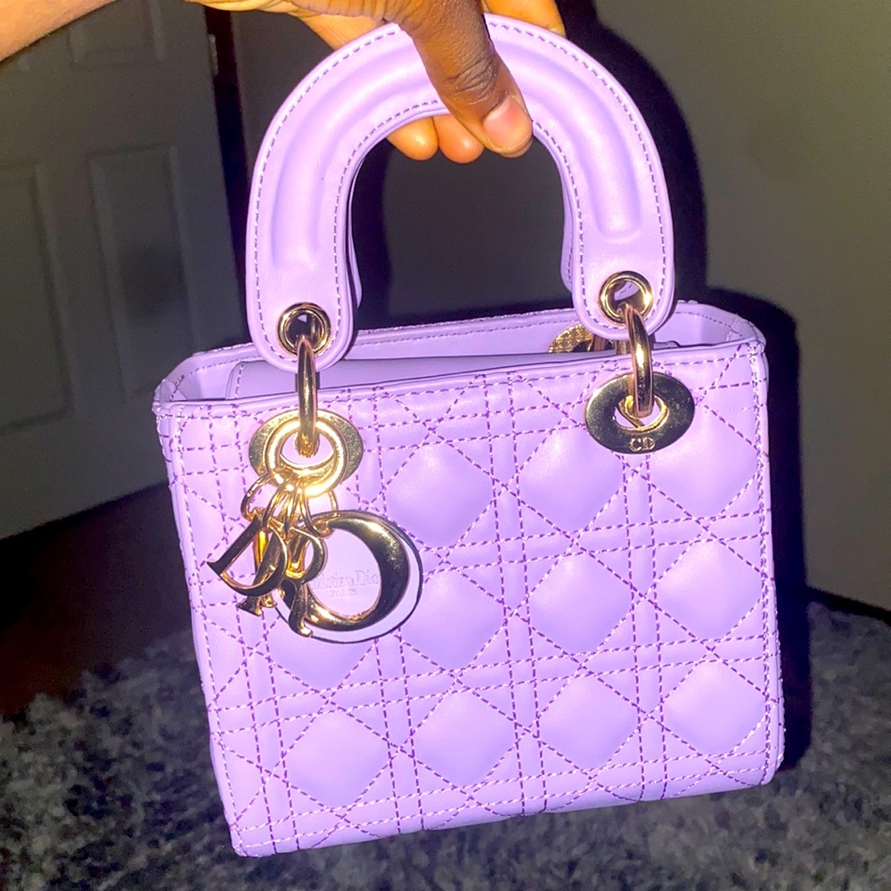 Lavander Mini Lady Dior
